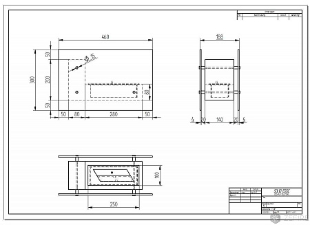 Биокамин Fidero 500 белый (ZeFire)